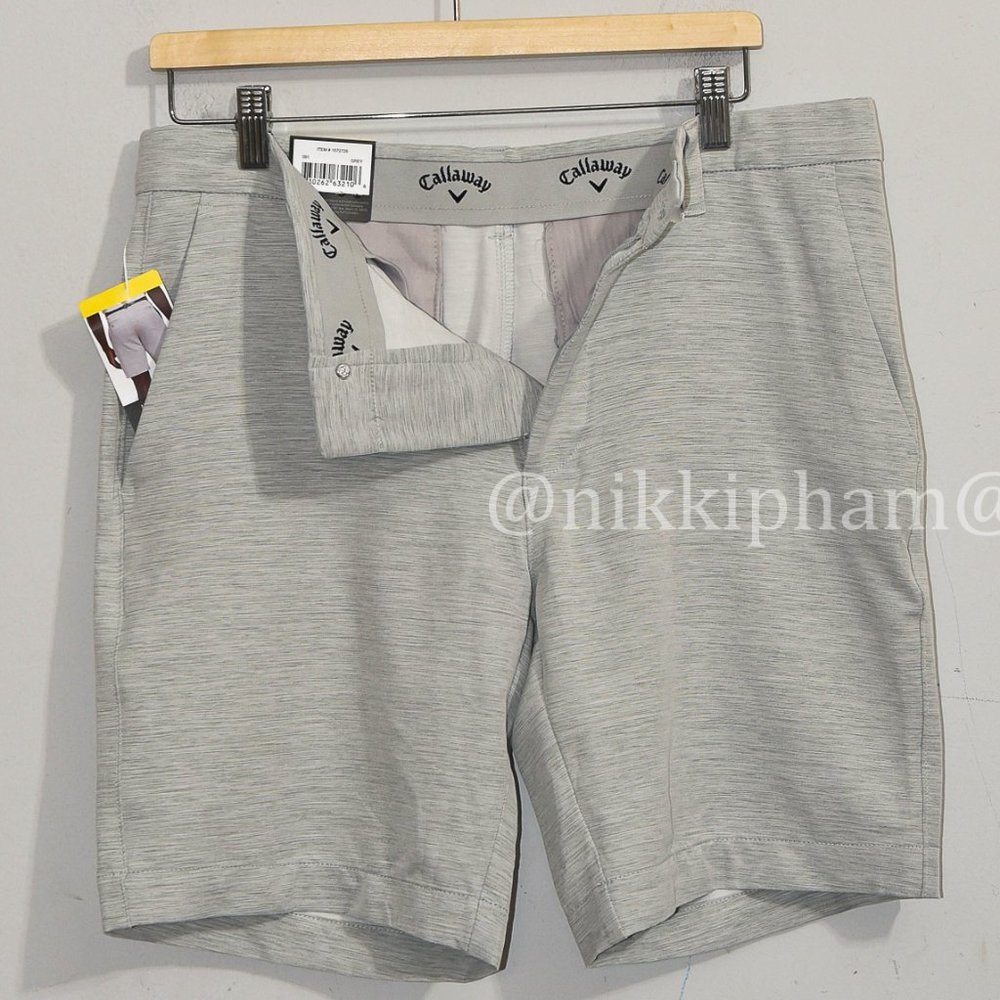 Callaway Men Golf Shorts in gray - Picture 3 of 7